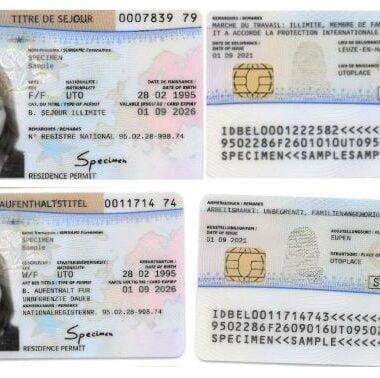 Buy Real and Fake Passport Residence Card