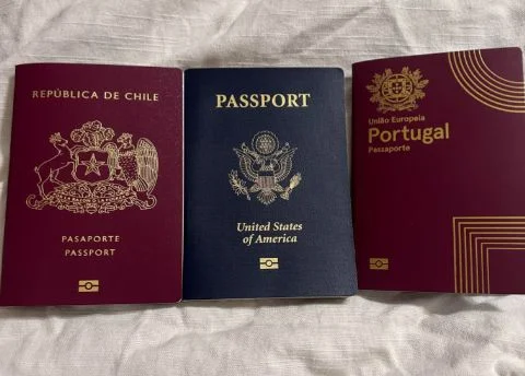 Fake Chile passport