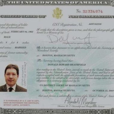 Buy Real and Fake Passport Naturalization Certificate