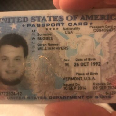 Buy Real and Fake Passport United States Passport Card