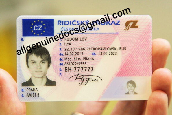 Czech Republic Driving Licence
